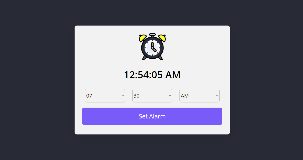  Alarm Clock