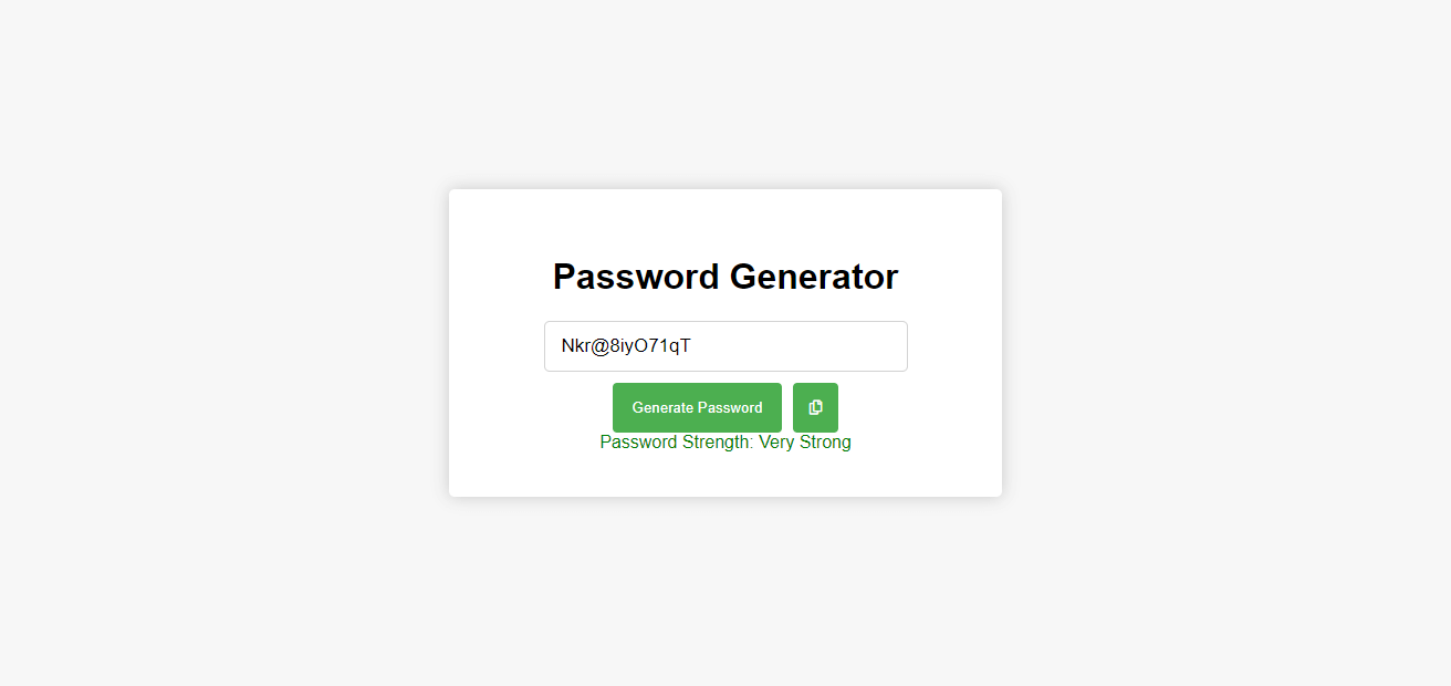 Password Generator